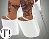 T! Eden White Heels