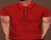 Short Sleeve Red Polo
