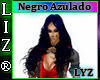 negro azulado 