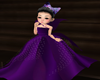 Girl Purple Gown