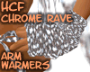 Chrome Rave Arm Warmers