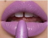 Sensual lilac lips