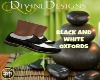 DD*BLACK/WHITE OXFORD