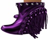 purple spiked tassel boo