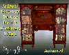 Antique Dbl Bookcase Dsk
