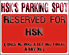 Hsk's sign