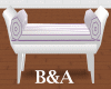[BA]Purple Striped Bench