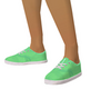 Cute Green Shoes 