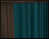 Teal Curtain Panel ~