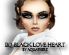 BQ black love heart