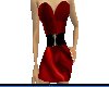 [KK]Red silk tight dress