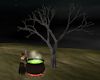 'Witch's Cauldron & Tree