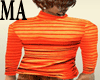 {MA}New orange shirt(M)
