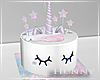 H. Unicorn Birthday Cake