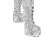 White Heart Boots