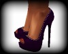 Studded Heels Purple