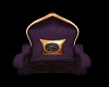 Purple Throne Chair