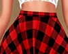 Plaid Cheer Skirt