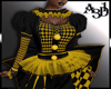 A3D*Black Yellow Clown