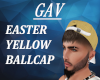 EASTER YELLOW BALLCAP