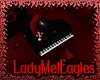 Black Red Elegant Piano