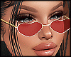 Red Heart Glasses