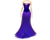 Purple Corseted Gown