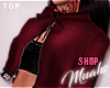 M! Babe Maroon - Hoodie