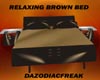 Relaxing Brown Bed