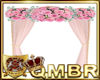 QMBR Curtain Floral Pink