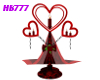HB777 PL Heart Stand