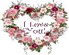 I Love You Flower Wreath