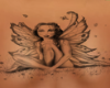 Fairy back tattoo
