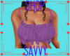 ~SAVVY~-CROP TOP PURPLE