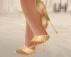 Paloma Gold Heels