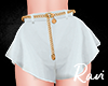 R. Lia White Shorts
