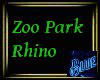 Zoo Park Rhino Illuminat