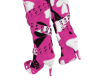 pink shoes