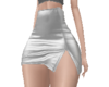 Silver Mini Skirt XL