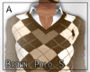 ▲ Brown Polo Sweater