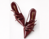 M Gold Buckle Slingback