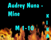 Audrey Nuna - Mine