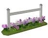 FENCE AND FLOWERS