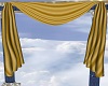 curtains/rideaux gold