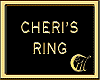 CHERI'S RING