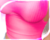 ♡ neon pink crop tank