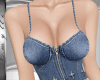 Aqua top corset jeans