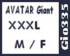 [Gio]Avatar Giant XXXL