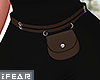 ♛Gia D-Brown Belt Bag