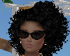 Curly black hair female